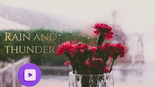 5 Hours of Soothing Rain and Thunder Sounds| Relaxing Nature Ambience for Sleep and Stress Relief