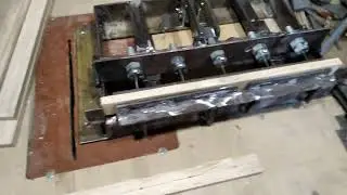 Станок для проколу отворів в бокових планках бджолиних рамок