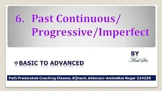Past Continuous Tense#Past Progressive Tense#Past Imperfect Tense#Uses of Past Continuous Tense