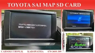 TOYOTA SAI MAP SD CARD