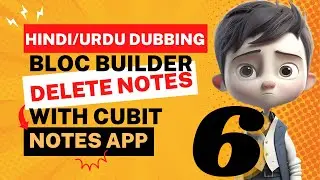 Delete Notes Cubit Notes App : Lecture 6 - Flutter Bloc Pattern Ka Dhamal 😂