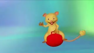 Piper On Her Hopper Ball