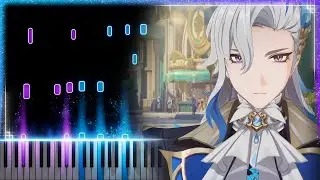『Pluie sur la ville 霧雨が煙る理由』Genshin Impact Piano | 原神ピアノ