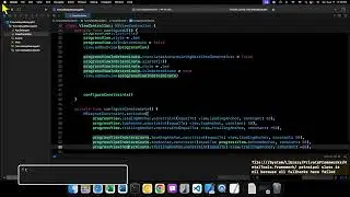 macOS Development with AppKit - 23 - Indeterminate Progress Bar
