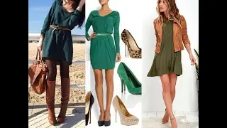 VESTIDOS EN COLOR VERDE