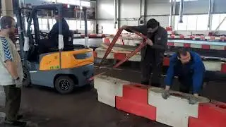 Строительство новой конфигурации трассы - Зима 2024/2025 на картодроме RUMOS RACING.