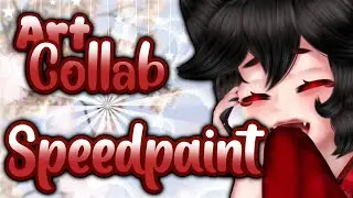 {🦊} Art collab part speedpaint {🎻} Ft. @captainesasha {🦊} Saku' {🎻}