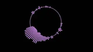 Black Sceen Line Audio Spectrum Video footage New Audio spectrum Avee Player Template Black Sceen