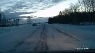 Волчек на трассе))