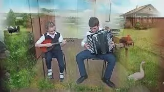 Белорусская народная песня "Чы-чы-чы Верабей". Исполняют Карепов Лев - Карепова Надя