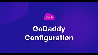 How to Configure Custom Domain Name from GoDaddy