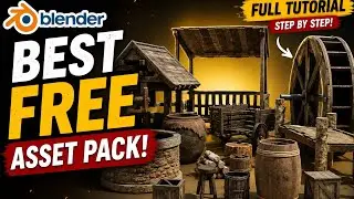 Best free ASSET PACK gumroad full tutorial STEP by STEP 