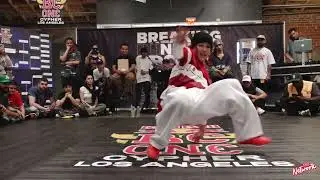 Pebblz Luv Vs Monse - B-Girl Top 8 - Red Bull BC One Los Angeles Cypher 2023 - B-Boy Network