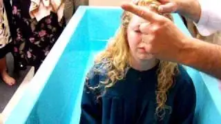 Laurel preparing for Baptism