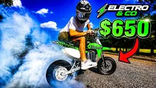 Building an Epic Electric Mini Moto! (+65mph)