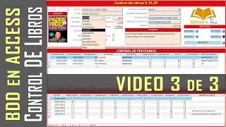 🔴Control de Libros 2023| Curso de Bases de Datos con Access | Formularios | Tipos de datos | VIDEO3🔵