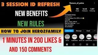 HOW TO JOIN HEROZFAMILY || 3 SESSION REFRESH || NEW BEFITS, NEW RULES