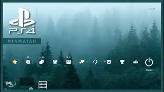 Foggy Forest Panorama - Xposed | PS4 (Dynamic Theme) HD