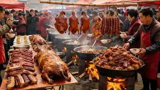 30 types of meat that Chinese people love to eat? You can find them all at this market in Chongqing.