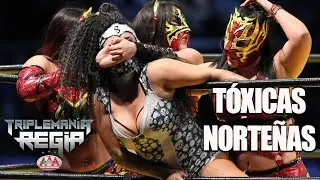 TOXIC VS SEXY STAR, FABY and SHANI | TRIPLEMANIA REGIA | Lucha Libre AAA Worldwide
