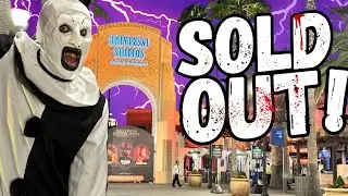First SOLD OUT Halloween Horror Nights Opening Night at Universal Studios Hollywood 2025