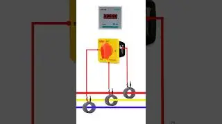 3 Phase CT connection #shorts