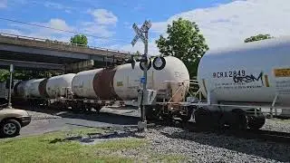SB Mixed Freight through Elkton VA on June 3rd 2024