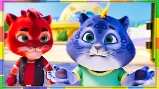 😼 Супер Мяу - Чистая работа (17 серия) | Мультик про котиков для детей