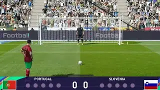 Portugal vs Slovenia penalty shootout - eFootball PES 2021