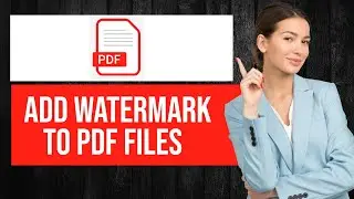 How to Add a Watermark to PDF Document (Step by Step)