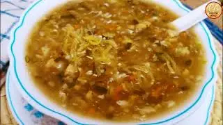 Rainy Manchow Soup | Cozy Soup for Rainy Weather | Chicken Manchow Noodle  | #embellishyourdine_in
