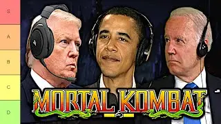 Trump, Biden and Obama make a Mortal Kombat Tier List