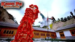 Chinese Dragon Kung Fu Dance 龍 Martial Arts Showcase