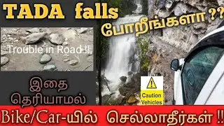 Tada Waterfalls Vlog Tamil | Ubbalamadugu Waterfalls | Tada Falls Travelling issue | Today's Encyclo