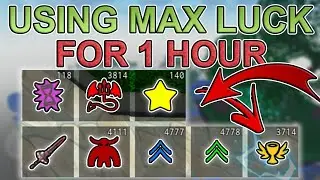MAX LUCK FOR 1 HOUR -  2x Luck  - Crused Potion  - Luck II  - Speed II - MORE | Card RNG | ROBLOX