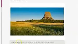 Devils Tower Article with Narration and Translation