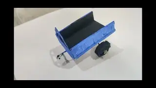 😯😱 How to make Tractor Trolley || mini Trolley || Trolley for kids | mini tractor science project