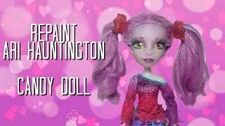 Tutorial Repaint Ari Hauntington: cómo hacer una chica dulce (Candy Doll). Speed Repaint.