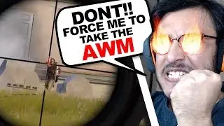 THEY FORCED ME TO TAKE THE AWM! | PUBG MOBILE HIGHLIGHTS | RAWKNEE