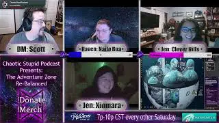 Chaotic Stupid Podcast Presents The Adventure Zone ReBalanced: Murder on the Rockport Limited ep1