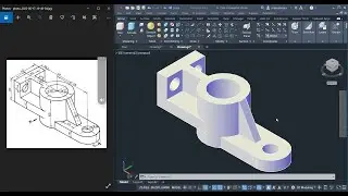 AutoCAD 3D modeling | اوتوكاد رسم 3 دي