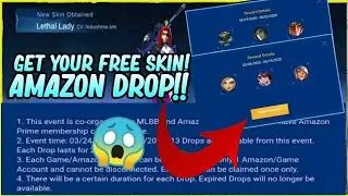 AMAZON DROP•CLAIM YOUR FREE SKIN l Epic Skin Giveaway