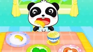Baby Panda Healthy Eater | Teach Child About Healthy Food & Good Habits | Babybus Kids Games