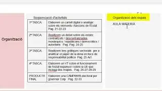 Programació d'aula