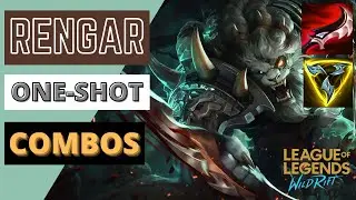 RENGAR BASIC COMBOS YOU NEED in Wild Rift! | Best Build 💯