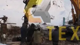ГИДРОБУР DIGGA DELTA IMPULSE на ЭКСКАВАТОРЕ