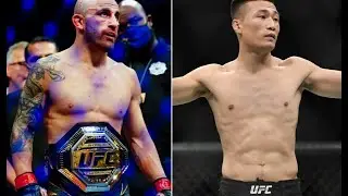 Alexander Volkanovski vs The Korean Zombie UFC 273 FULL FIGHT SIMULATION