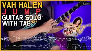 Van Halen - Jump Guitar Solo with TAB