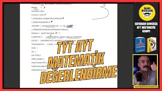 2023 TYT-AYT MATEMATİK SINAVLARI DEĞERLENDİRME