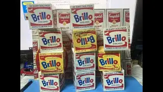 100円で自分だけのBrillo Boxを作る。Make your own Brillo Box